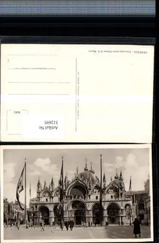 312695,Veneto Venezia Venedig Facciata della Chiesa di S. Marco Markuskirche