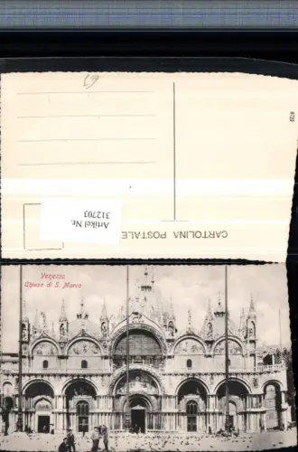 312703,Veneto Venezia Venedig Chiesa di S. Marco Markuskirche