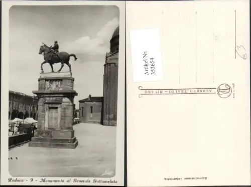 353654,Veneto Padova Monumento al Generale Gattamelata Denkmal