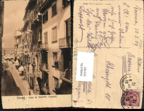 353707,Veneto Verona Casa di Giulietta Capuleti Häuser