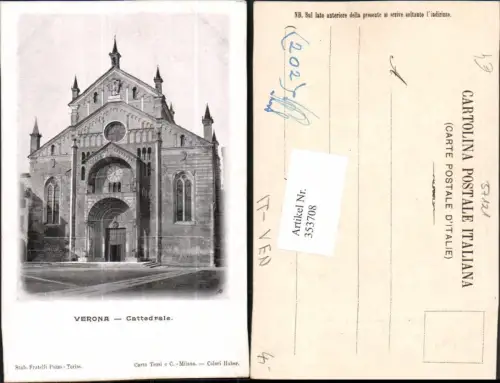353708,Veneto Verona Cattedrale Kirche