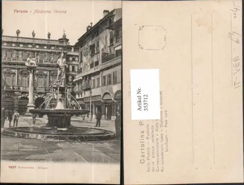 353712,Veneto Verona Madonna Verona Springbrunnen Brunnen
