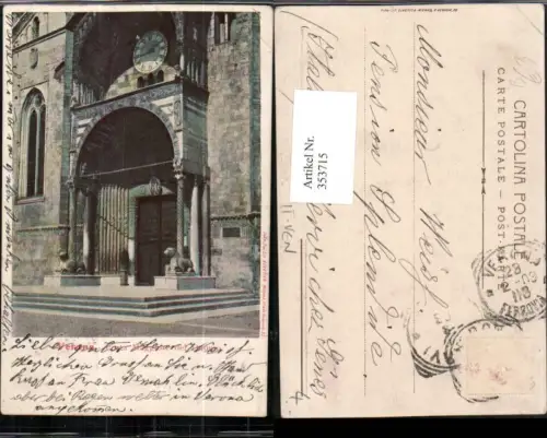 353715,Veneto Verona Porta Maggiore del Duomo Dom Kirchenportal