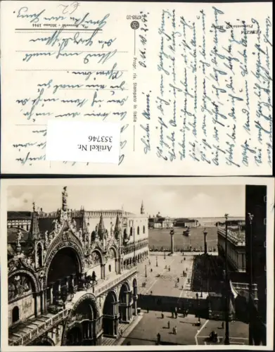 353746,Veneto Venezia Venedig Piazzetta S. Marco Markusdom