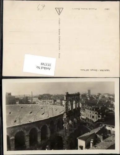 353749,Veneto Verona Teilansicht Dettaglio dell Arena