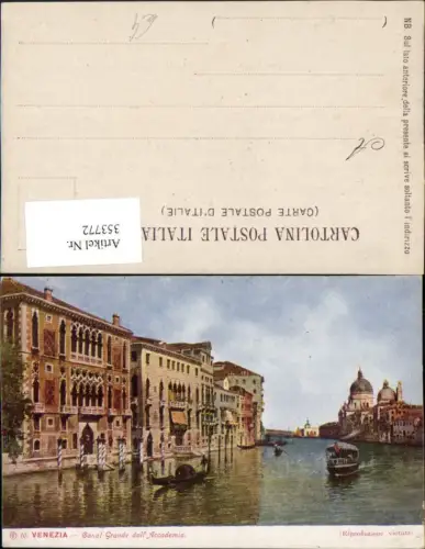 353772,Veneto Venezia Venedig Canal Grande dall Accademia Kanal