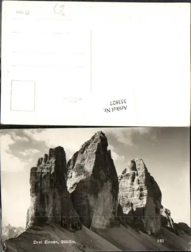 353827,Veneto Belluno Drei Zinnen b. Auronzo di Cadore Bergkulisse