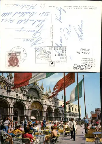 353845,Veneto Venezia Venedig Piazza S. Marco Markusplatz Markusdom