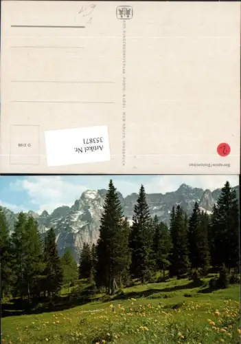 353871,Veneto Belluno Sorapsis Bergkulisse pub SOS-Kinderdorf O 2euro68