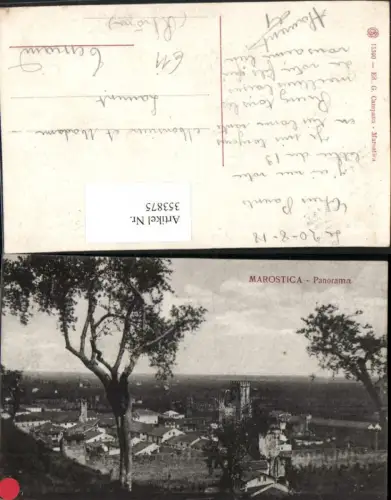 353875,Veneto Vicenza Marostica Panorama Totale