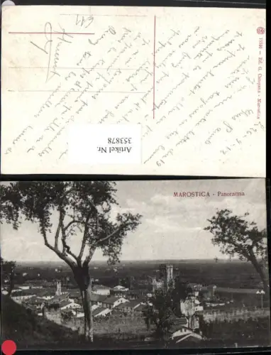 353878,Veneto Vicenza Marostica Panorama Totale