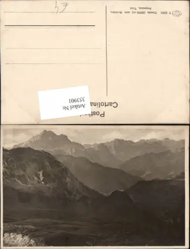 353901,Veneto Belluno Civetta vom Nuvolau b. Cortina Ampezzo Bergkulisse