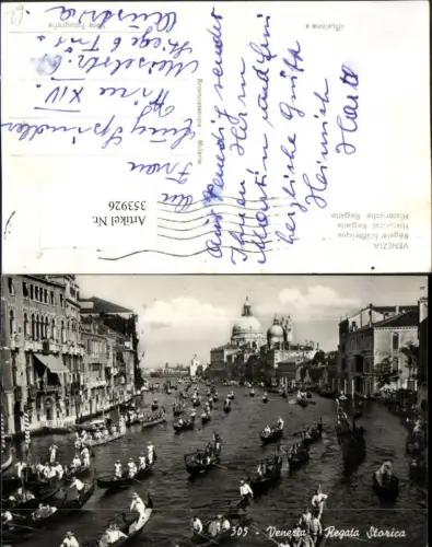 353926,Veneto Venezia Venedig Regata Storica Ruder-Regatta