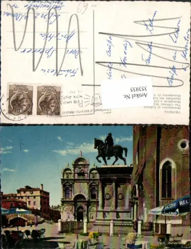 353935,Veneto Venezia Venedig Monumento al Colleoni Denkmal Statue