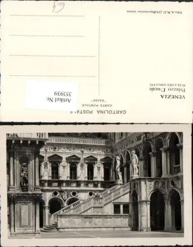 353939,Veneto Venezia Venedig Palazzo Ducale Dogenpalast Stiege