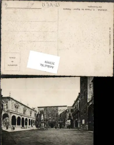 353959,Veneto Verona Piazza di Signori Palazzo del Consiglio Platz