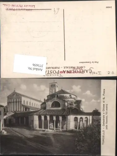 371656,Veneto Venezia Torcello Cattedrale e Chiesa di S. Fosca Kirche