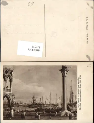 371659,Veneto Venezia Venedig Canale Kanal Segelschiffe Boote Säule