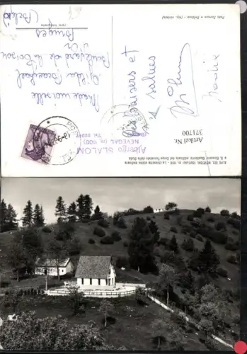 371700,Veneto Belluno Alpe del Nevegal La chiesetta alpina dedicata a S. Giovanni Gualberto Kapelle