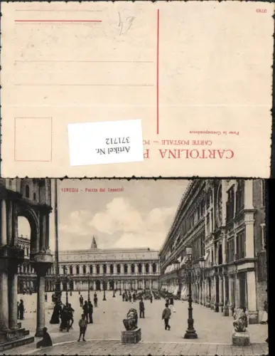 371712,Veneto Venezia Venedig Piazza di Leoncini Platz
