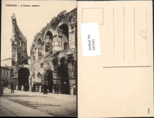 397591,Veneto Verona L'Arena esterno Arena