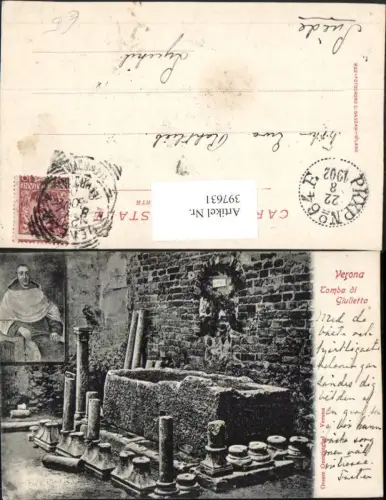 397631,Veneto Verona Tomba di Giulietta Grabmal