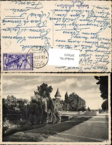 397653,Veneto Treviso Porta Calvi Brücke Turm