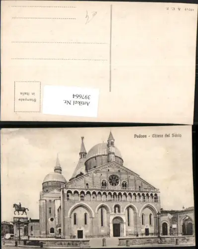 397664,Veneto Padova Padua Chiesa del Santo Kirche