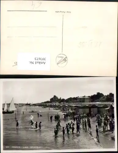 397673,Veneto Venezia Venedig Lido Spiaggia Strand Strandleben Segelboot