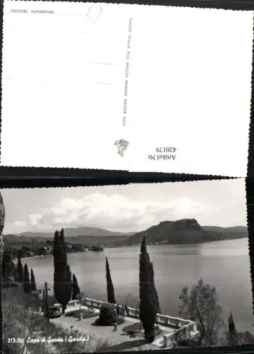 420179,Veneto Verona Lago di Garda Garda Terrasse See