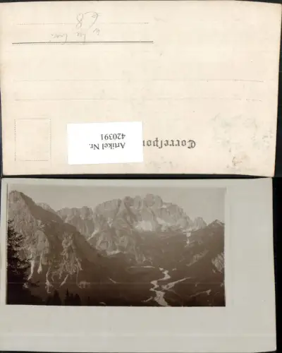 420391,Veneto Belluno Tre Croci b. Cortina d'Ampezzo Bergkulisse