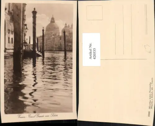 420535,Veneto Venezia Venedig Canal Grande verso Salute Kanal Kirche