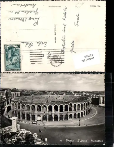 420598,Veneto Verona L'Arena Prospettiva Arena