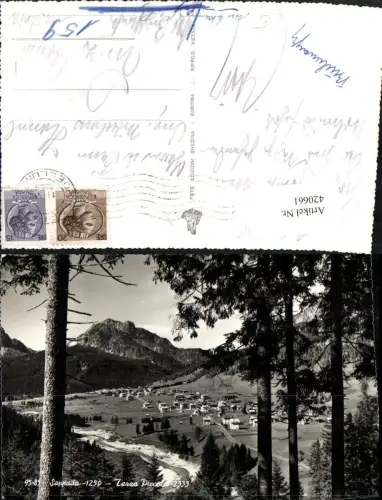 420661,Veneto Belluno Sappada Terza Piccola Totale Bergkulisse