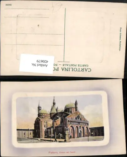 420679,Veneto Padova Padua Chiesa del Santo Kirche