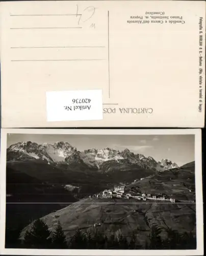 420736,Veneto Belluno Comelico Candide e Catena dell'Aiarnola Passo Sentinella Bergkulisse