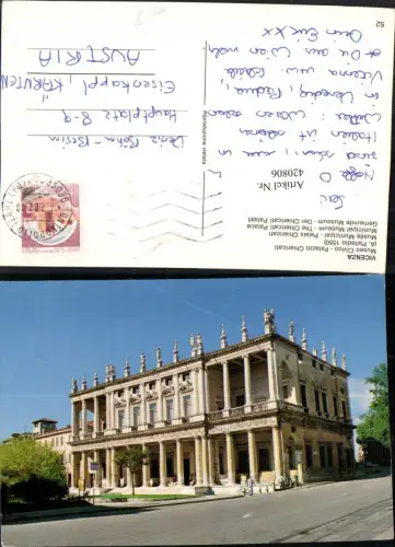 420806,Veneto Vicenza Museo Civico Palazzo Chiericati Palast