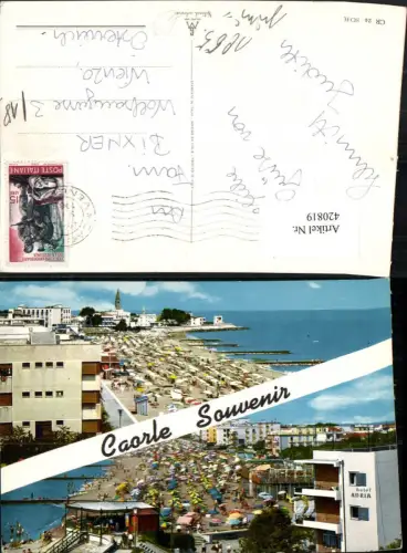 420819,Veneto Venezia Caorle Hotels Strand Mehrbildkarte