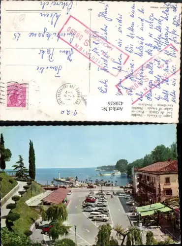 420826,Veneto Verona Lago di Garda Peschiera Anlegestelle