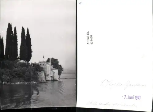 435430,Fotokarte Veneto Verona San Vigilio am Gardasee Küste