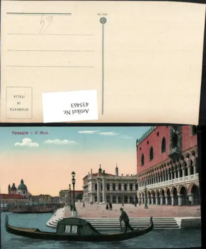 435463,Veneto Venezia Venedig Il Molo Landungsplatz Gondeln