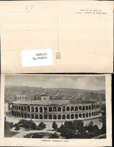 435480,Veneto Verona Teilansicht Anfiteatro o Arena Amphitheater