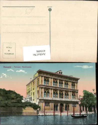 435496,Veneto Venezia Venedig Palazzo Vendramin Gebäude