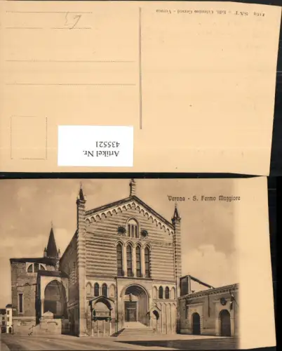435521,Veneto Verona S. Fermo Maggiore Kirche