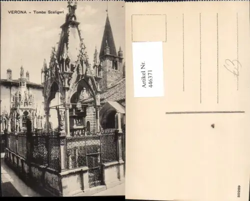 446371,Veneto Verona Tombe Scaligeri Grabmal