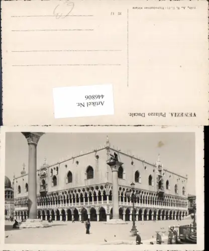 446806,Veneto Venezia Venedig Palazzo Ducale Dogenpalast Säulen