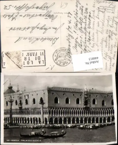 446813,Veneto Venezia Vendig Palazzo Ducale Dogenpalast Gondeln