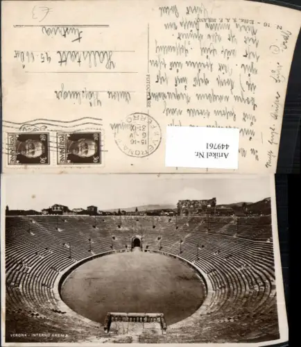 449761,Veneto Verona Interno Arena Innenansicht