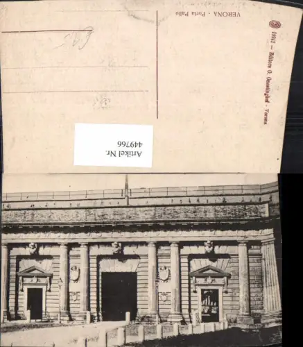 449766,Veneto Verona Porta Palio Portal