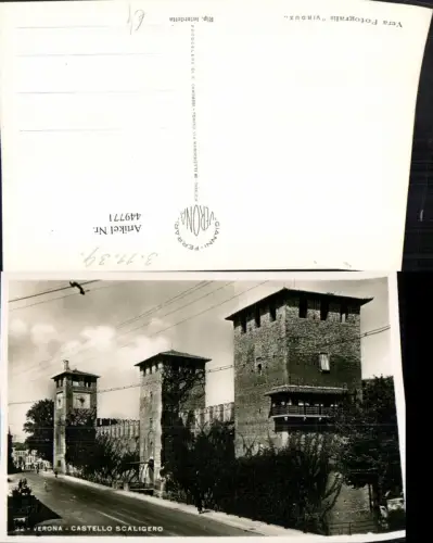 449771,Veneto Verona Castello Scaligero Burg Türme
